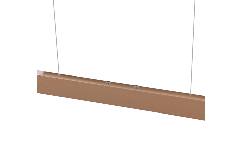 Trio Lighting Trio HELIOS hanglamp | LED | koffie | 100 x 8,5 cm | IP20 | 1x 28W | 3300 lm | 2700-6500K | dimbaar