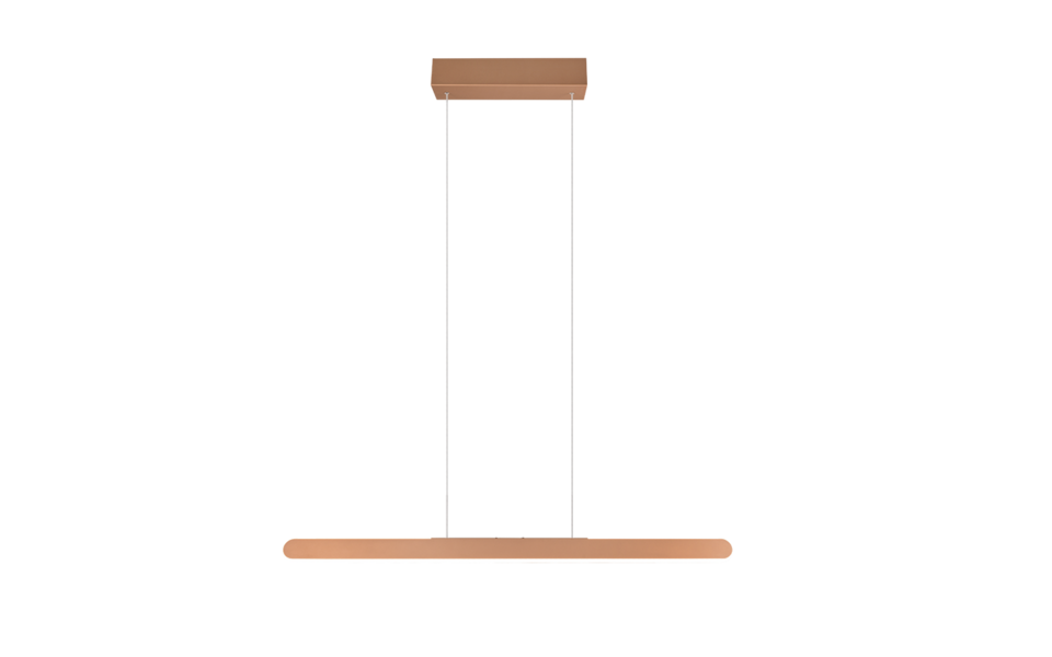 Trio Lighting Trio HELIOS LED pendant light | 1x 28W 3300 lm 2700-6500K | mocha brown | IP20 | 60 cm