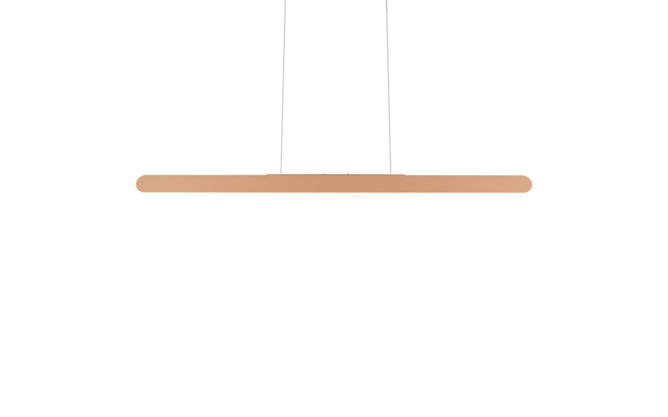 Trio Lighting Trio HELIOS hanglamp | LED | koffie | 100 x 8,5 cm | IP20 | 1x 28W | 3300 lm | 2700-6500K | dimbaar