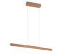 Trio Lighting Trio HELIOS LED pendant light | 1x 28W 3300 lm 2700-6500K | mocha brown | IP20 | 60 cm
