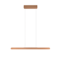 Trio Lighting Trio HELIOS hanglamp | LED | koffie | 100 x 8,5 cm | IP20 | 1x 28W | 3300 lm | 2700-6500K | dimbaar