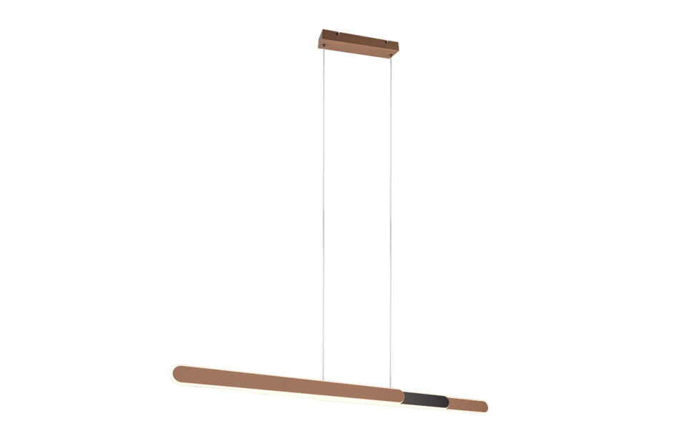 Trio Lighting Trio HELIOS pendant light | 45W | mocha brown | IP20