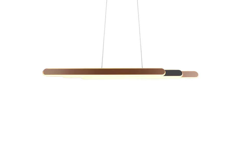 Trio Lighting Trio HELIOS pendant light | 45W | mocha brown | IP20