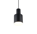 Trio Lighting Trio AGUDO pendant light | 1x E27 max 40W | black | Ø 12 cm | IP20 | 150 cm