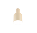 Trio Lighting Trio AGUDO hanglamp | E27 Fitting | beige | Ø 12 cm | IP20 | excl. 1x E27 | max. 10W