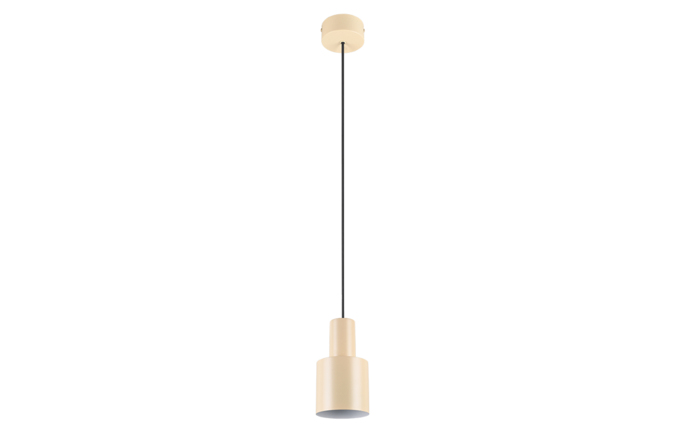 Trio Lighting Trio AGUDO hanglamp | E27 Fitting | beige | Ø 12 cm | IP20 | excl. 1x E27 | max. 10W