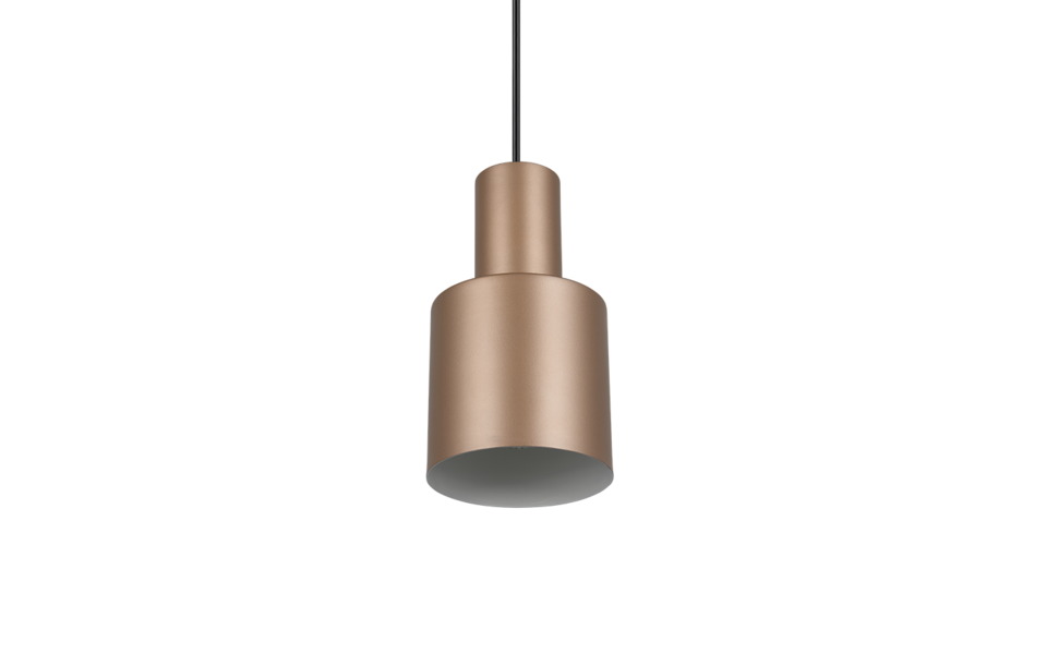 Trio Lighting Trio AGUDO hanglamp | E27 Fitting | koffie | Ø 12 cm | IP20 | excl. 1x E27 | max. 10W