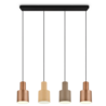 Multicolor, taupe, beige, Koffie