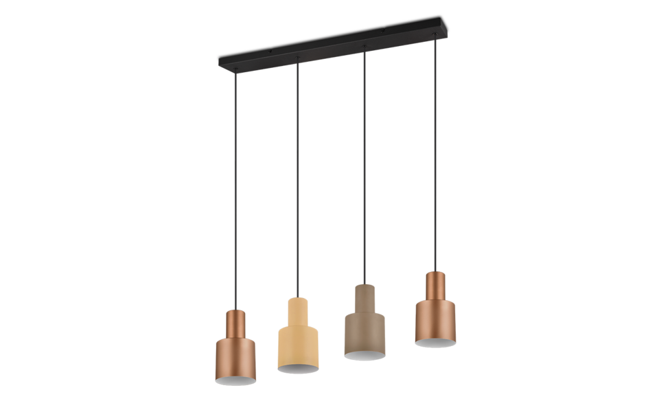 Trio Lighting Trio AGUDO pendant light | 4x E27 max 40W | IP20