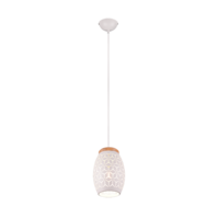 Trio BIDAR pendant light | E27 | chrome | IP20