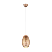 Trio BIDAR hanglamp | E27 Fitting | koffie | Ø 15 cm | uitv. 1