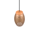 Trio Lighting Trio BIDAR pendant light | 1x E27 max 40W | mocha brown | Ø 15 cm | IP20 | 21.5 cm
