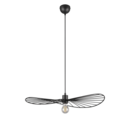 Trio Lighting Trio CHAPEAU hanglamp | E27 Fitting | mat zwart | Ø 60 cm | IP20 | excl. 1x E27 | max. 40W