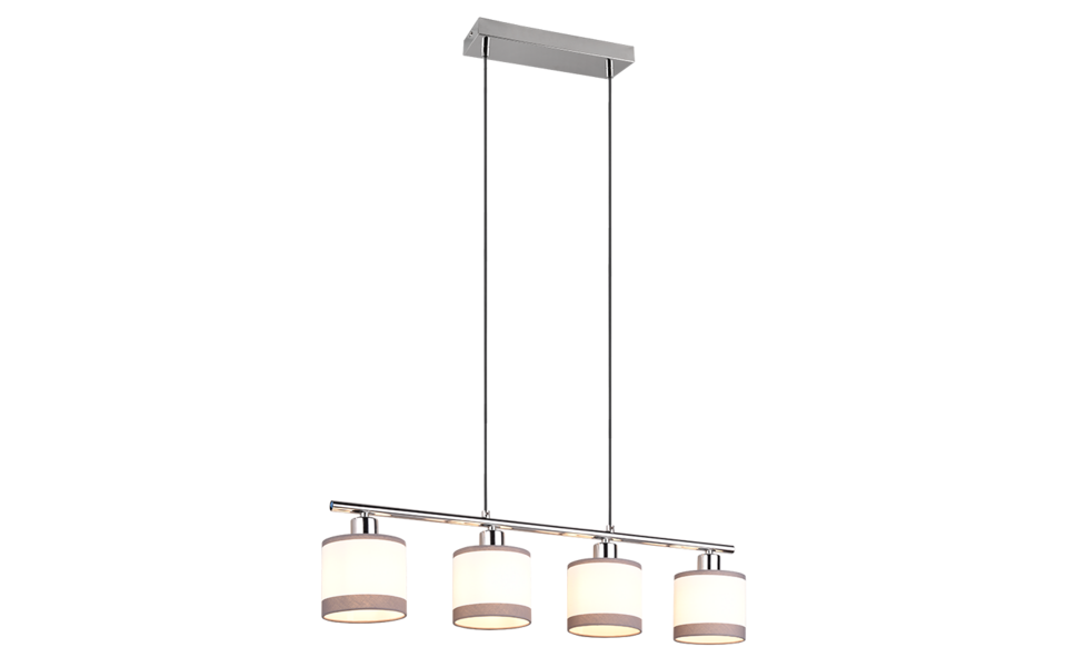 Trio Lighting Trio DAVOS pendant light | 4x E14 max 40W | IP20 Trio Lighting Trio DAVOS pendant light | 4x E14 max 40W | IP20