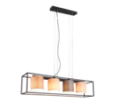 Trio Lighting Trio ROSS pendant light | 4x E27 max 40W | IP20 | 150 cm