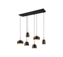 Trio Lighting Trio CHIRAZ pendant light | 6x E27 max 40W | black | IP20 | 150 cm