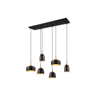 Trio CHIRAZ pendant light | E27 | black | IP20 Trio CHIRAZ pendant light | E27 | black | IP20