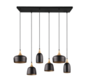 Trio Lighting Trio CHIRAZ pendant light | 6x E27 max 40W | black | IP20 | 150 cm