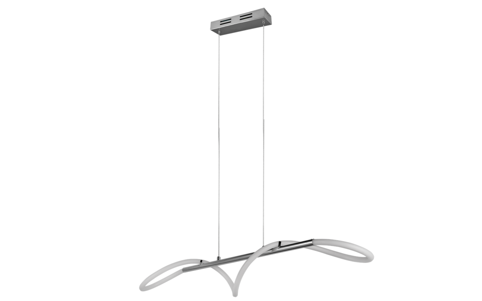 Trio Lighting Trio ARGOS hanglamp | LED | chroom | 105 x 34 cm | IP20 | 1x 28W | 3500 lm | 4000K | dimbaar Trio Lighting Trio ARGOS hanglamp | LED | chroom | 105 x 34 cm | IP20 | 1x 28W | 3500 lm | 4000K | dimbaar