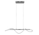 Trio Lighting Trio ARGOS hanglamp | LED | chroom | 105 x 34 cm | IP20 | 1x 28W | 3500 lm | 4000K | dimbaar