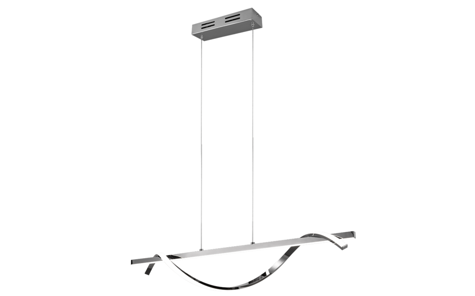 Trio Lighting Trio ISABEL LED pendant light | 1x 26W 3000 lm 4000K | IP20 | 150 cm Trio Lighting Trio ISABEL LED pendant light | 1x 26W 3000 lm 4000K | IP20 | 150 cm
