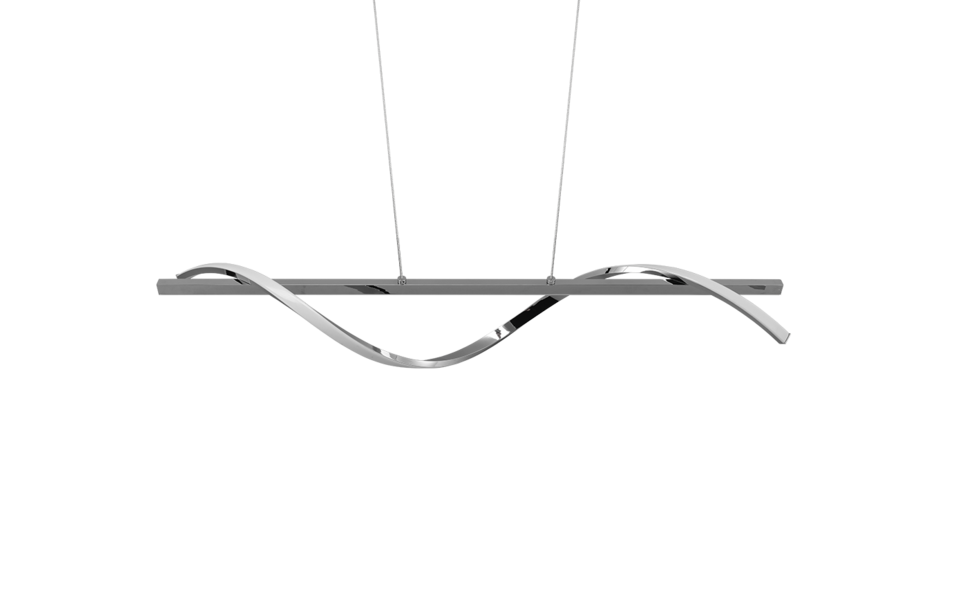 Trio Lighting Trio ISABEL LED pendant light | 1x 26W 3000 lm 4000K | IP20 | 150 cm Trio Lighting Trio ISABEL LED pendant light | 1x 26W 3000 lm 4000K | IP20 | 150 cm