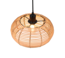 Trio Lighting Trio INGA hanglamp | E27 Fitting | natuurlijke afwerking | Ø 29 cm | IP20 | excl. 1x E27 | max. 40W