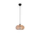 Trio Lighting Trio INGA hanglamp | E27 Fitting | natuurlijke afwerking | Ø 29 cm | IP20 | excl. 1x E27 | max. 40W
