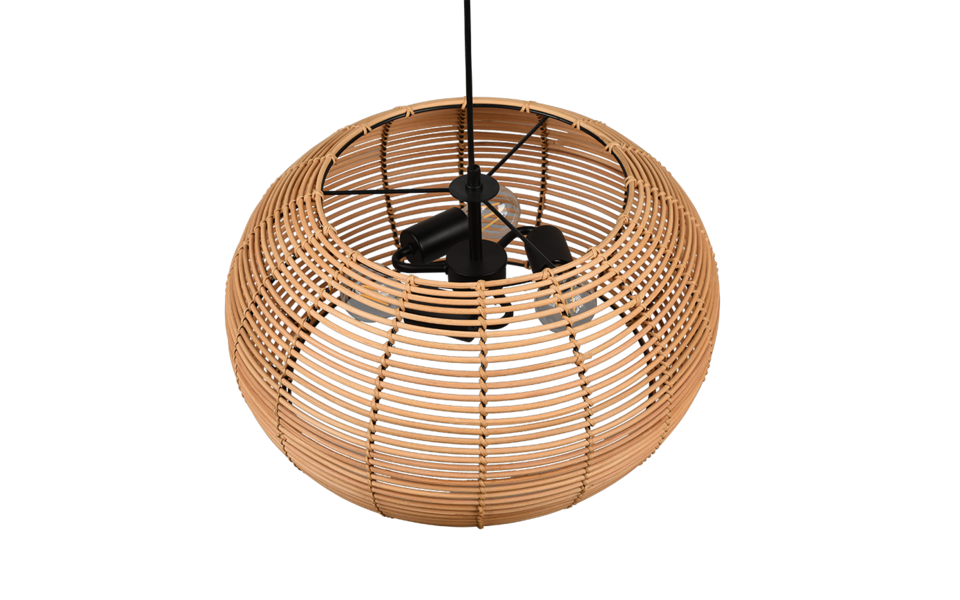 Trio Lighting Trio INGA pendant light | 3x E27 max 40W | Ø 50 cm | IP20 | 150 cm