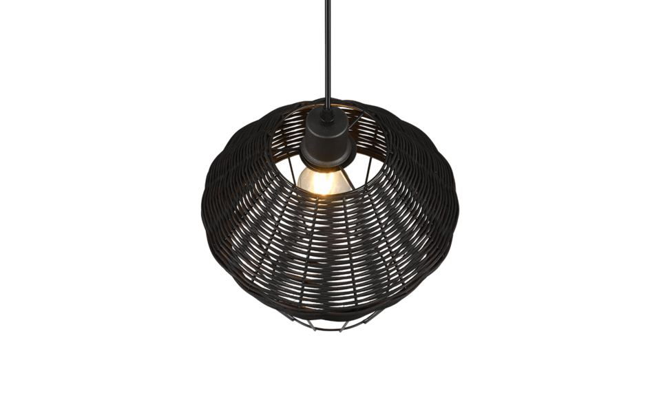 Trio Lighting Trio BORKA pendant light | 1x E27 max 40W | Ø 30 cm | IP20 | 150 cm