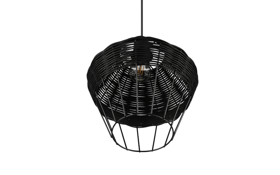 Trio Lighting Trio BORKA pendant light | 1x E27 max 40W | Ø 30 cm | IP20 | 150 cm