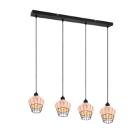 Trio BORKA pendant light | E27 | Ø 95 cm | IP20