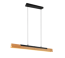 Trio Lighting Trio KERALA LED pendant light | 1x 25W 3000 lm 3000K | black | IP20 | 150 cm