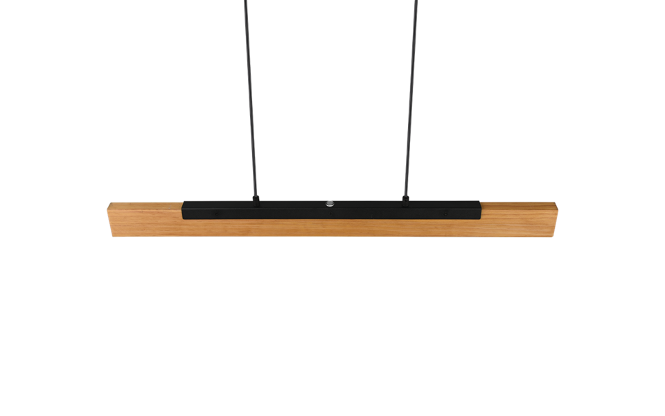 Trio Lighting Trio KERALA LED pendant light | 1x 25W 3000 lm 3000K | black | IP20 | 150 cm