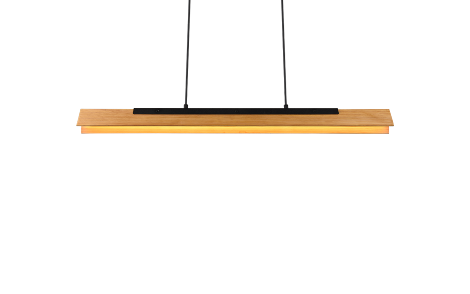 Trio Lighting Trio KERALA LED pendant light | 1x 25W 3000 lm 3000K | black | IP20 | 150 cm