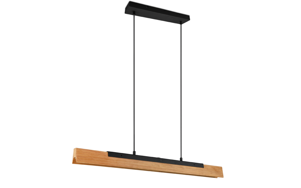 Trio Lighting Trio KERALA LED pendant light | 1x 25W 3000 lm 3000K | black | IP20 | 150 cm