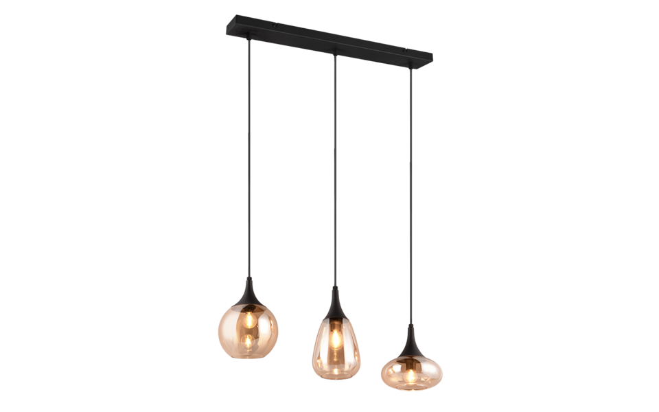 Trio Lighting Trio LUMINA pendant light | 3x E14 max 40W | Ø 60 cm | IP20 | 150 cm Trio Lighting Trio LUMINA pendant light | 3x E14 max 40W | Ø 60 cm | IP20 | 150 cm