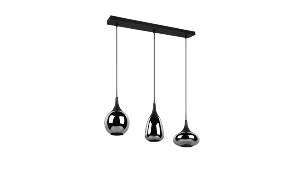 Trio Lighting Trio LUMINA pendant light | 3x E14 max 40W | black | Ø 60 cm | IP20 | 150 cm Trio Lighting Trio LUMINA pendant light | 3x E14 max 40W | black | Ø 60 cm | IP20 | 150 cm