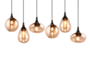 Trio Lighting Trio LUMINA pendant light | 6x E14 max 40W | Ø 85 cm | IP20 | 150 cm