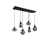Trio LUMINA pendant light | E14 | black | Ø 85 cm | IP20 Trio LUMINA pendant light | E14 | black | Ø 85 cm | IP20