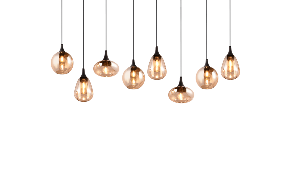 Trio Lighting Trio LUMINA pendant light | 8x E14 max 40W | Ø 115 cm | IP20 | 150 cm Trio Lighting Trio LUMINA pendant light | 8x E14 max 40W | Ø 115 cm | IP20 | 150 cm