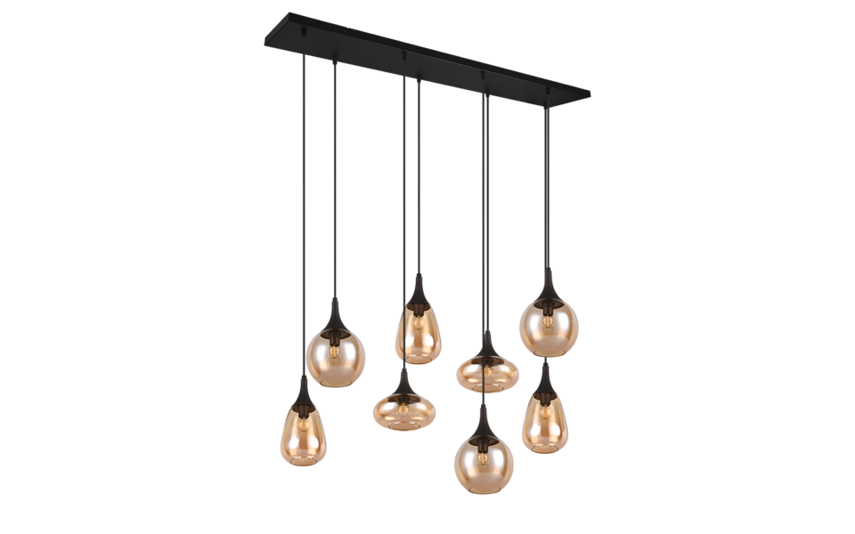 Trio Lighting Trio LUMINA pendant light | 8x E14 max 40W | Ø 115 cm | IP20 | 150 cm Trio Lighting Trio LUMINA pendant light | 8x E14 max 40W | Ø 115 cm | IP20 | 150 cm