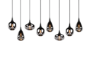 Trio Lighting Trio LUMINA pendant light | 8x E14 max 40W | black | Ø 115 cm | IP20 | 150 cm