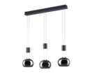 Trio Lighting Trio MADISON LED pendant light | 3x 8W 900 lm 3000K | black | Ø 87 cm | IP20 | 150 cm