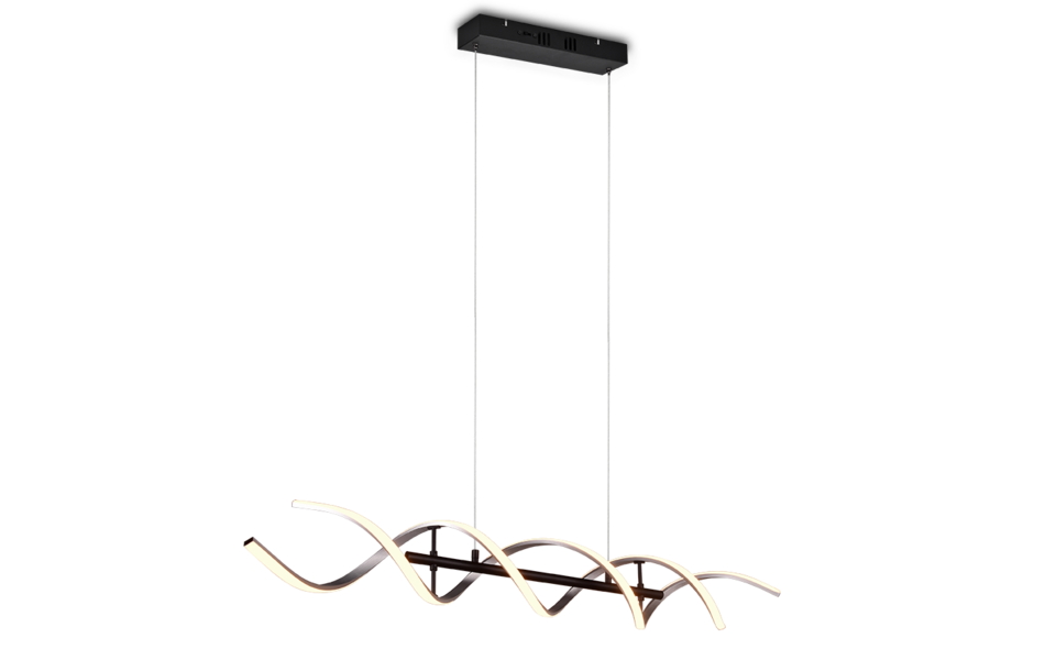 Trio Lighting Trio SEQUENCE LED pendant light | 1x 45W 5600 lm 4000K | Ø 110 cm | IP20 | 150 cm