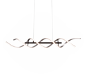 Trio Lighting Trio SEQUENCE LED pendant light | 1x 45W 5600 lm 4000K | Ø 110 cm | IP20 | 150 cm