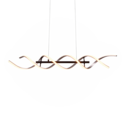 Trio Lighting Trio SEQUENCE LED pendant light | 1x 45W 5600 lm 4000K | Ø 110 cm | IP20 | 150 cm