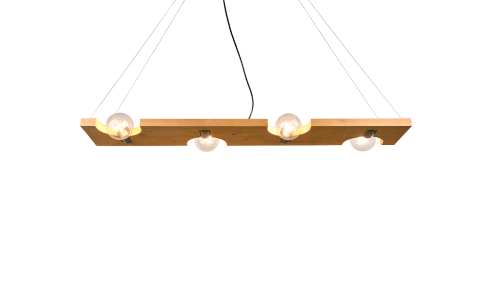 Trio Lighting Trio TAILOR pendant light | 4x E27 max 40W | IP20 | 150 cm