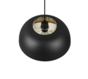 Trio Lighting Trio PUNCH pendant light | 1x E27 max 40W | black | Ø 35 cm | IP20 | 150 cm