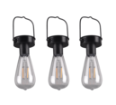 Trio Lighting Trio CAMPUS hanglamp | LED | mat zwart | Ø 7 cm | IP44
